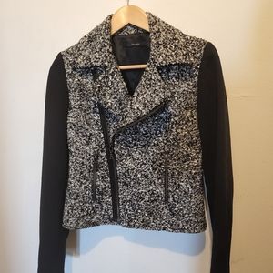 Tahari Boucle Moto Jacket 4